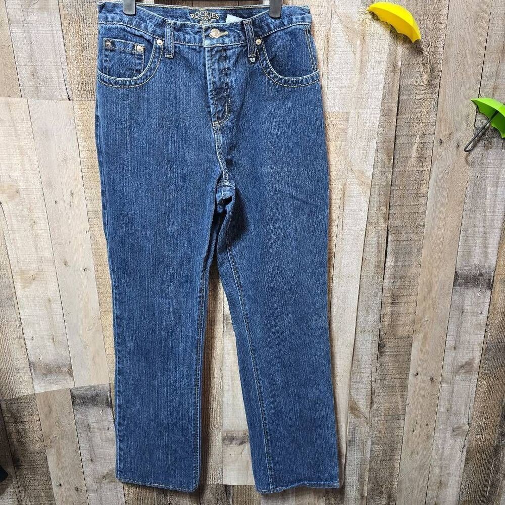 Rockies Vintage Bootcut High Rise Cowgirl Western Barrel Racer Rodeo Jeans